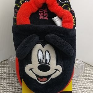 DISNEY MICKY MOUSE CHILDS SLIPPERS